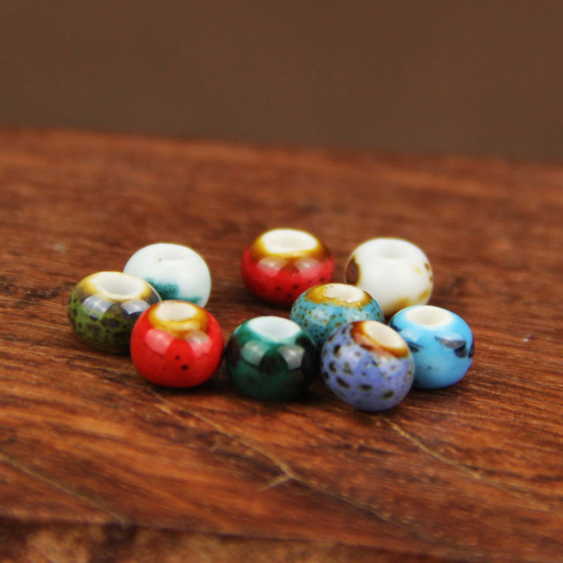 Ethnic Fashion Style - Perles en céramique de Style ethnique