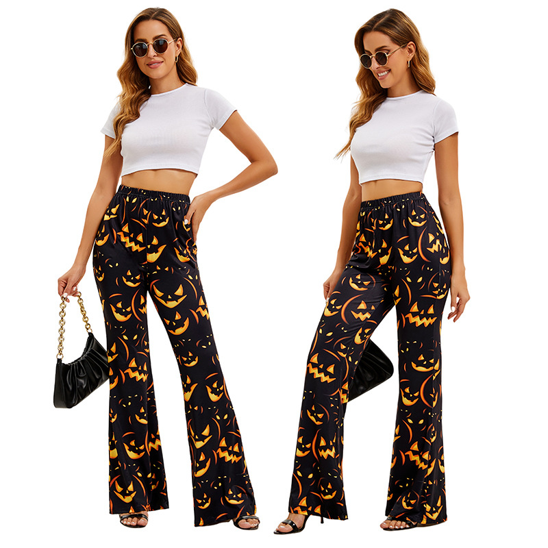 Ethnic Wear - Nouveaux pantalons d'Halloween pour femmes 2025,