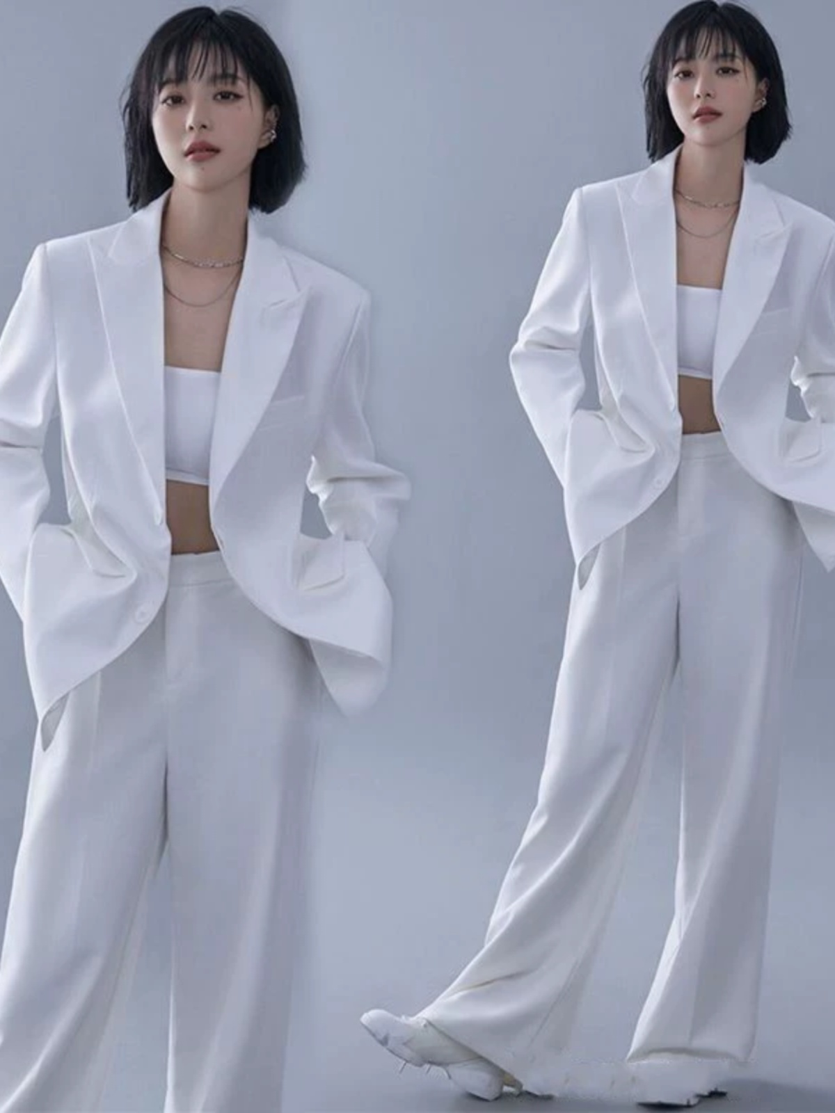 Ethnic Fashion Magazine - Costume blanc, thème mode, magazine, image