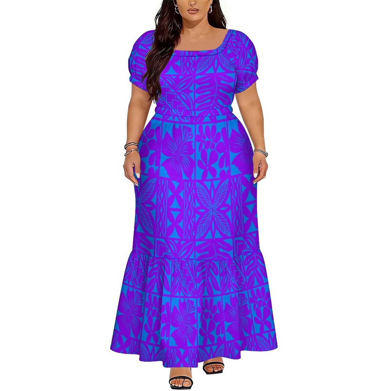 Ethnic Wear - Robe longue élégante à col en