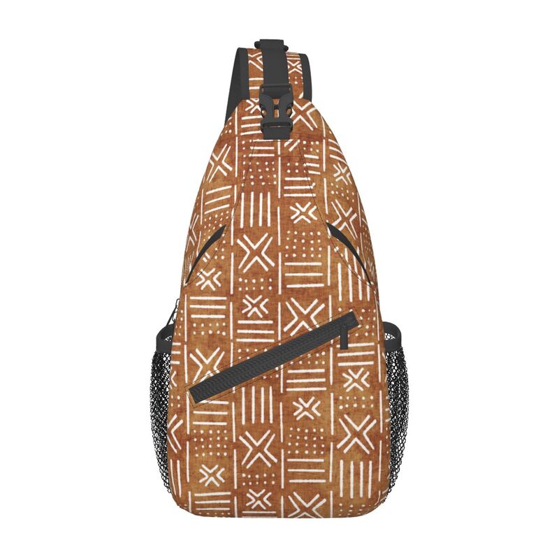 Ethnic Fashion Men - Bogolan Mudcloth-Sac à bandoulière à motif