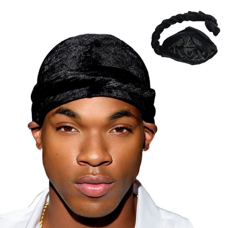 Ethnic Fashion Men - Foulard de tête en velours pour