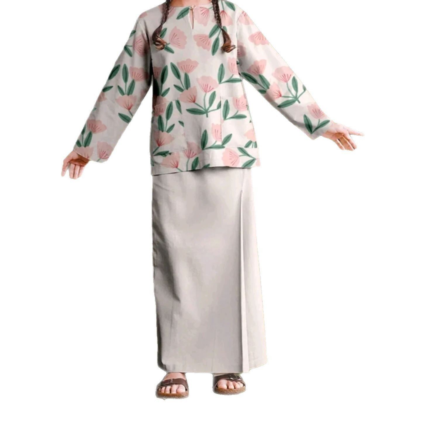 Ethnic Wear - Ensemble de costumes ethniques transfrontaliers pour