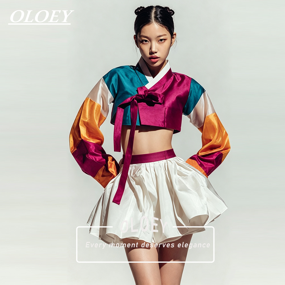 Hanbok Modern Set - Ensemble Hanbok de concert court OLOEY