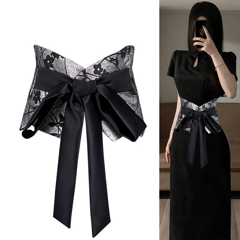 Ethnic Fusion Fashion - Ceinture Corset Style Chinois - Nouvelle