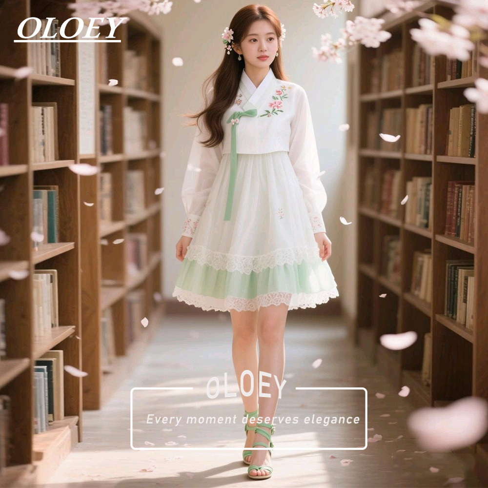 Hanbok Modern Set - OLOEY Ensemble Hanbok de concert court