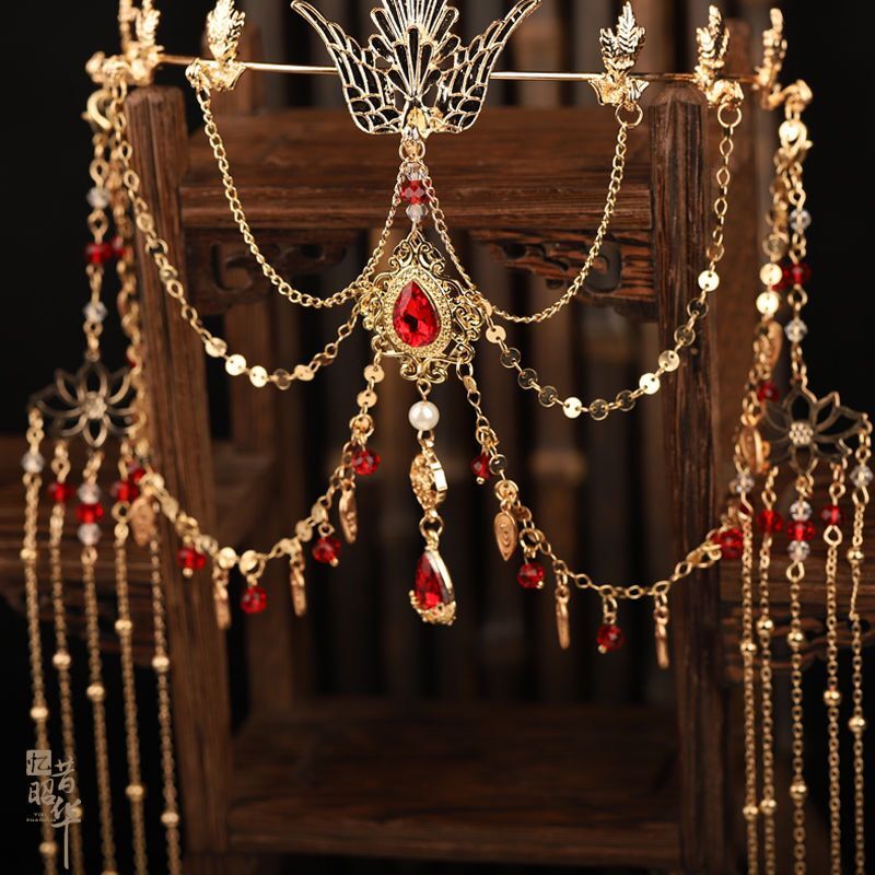 Ethnic Fashion Accessories - Bijoux frontaux en biscuits pour femmes,