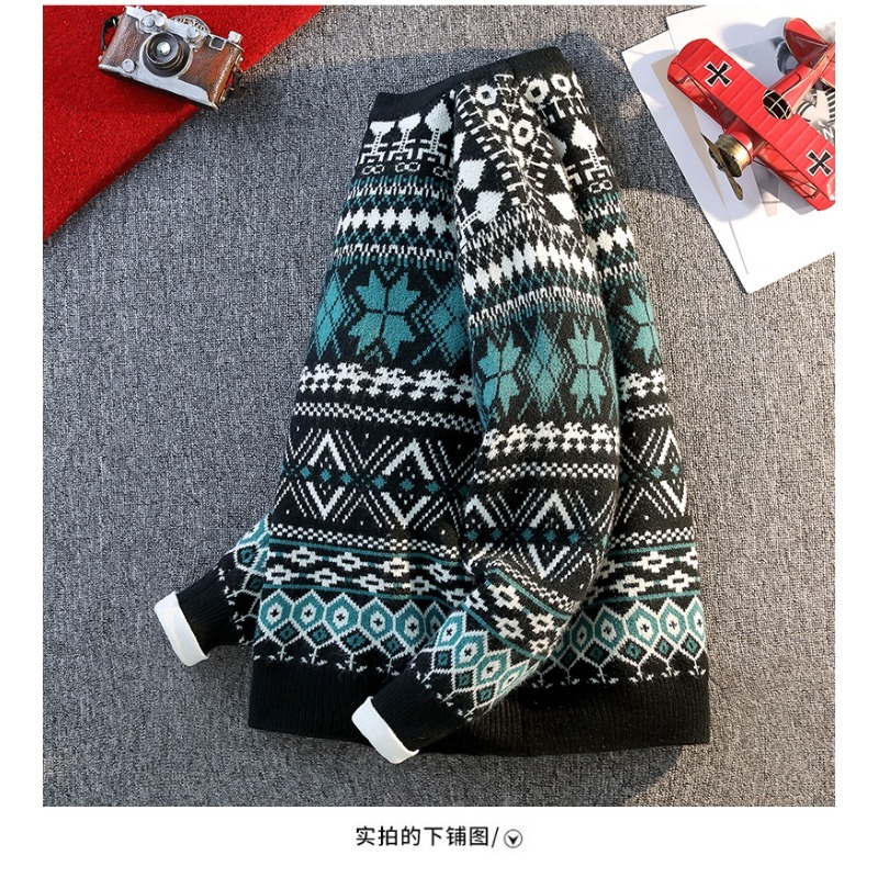 Pull à manches longues et col  - Ethnic Fashion Men avis et prix