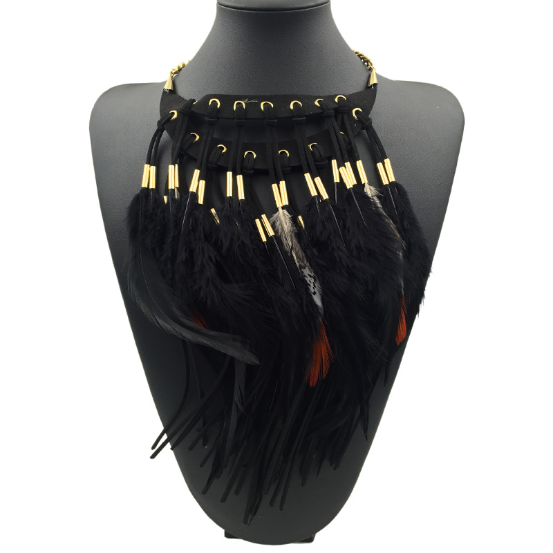 Collier multi-néhnique élégant - Latest Ethnic Fashion For Women avis et prix