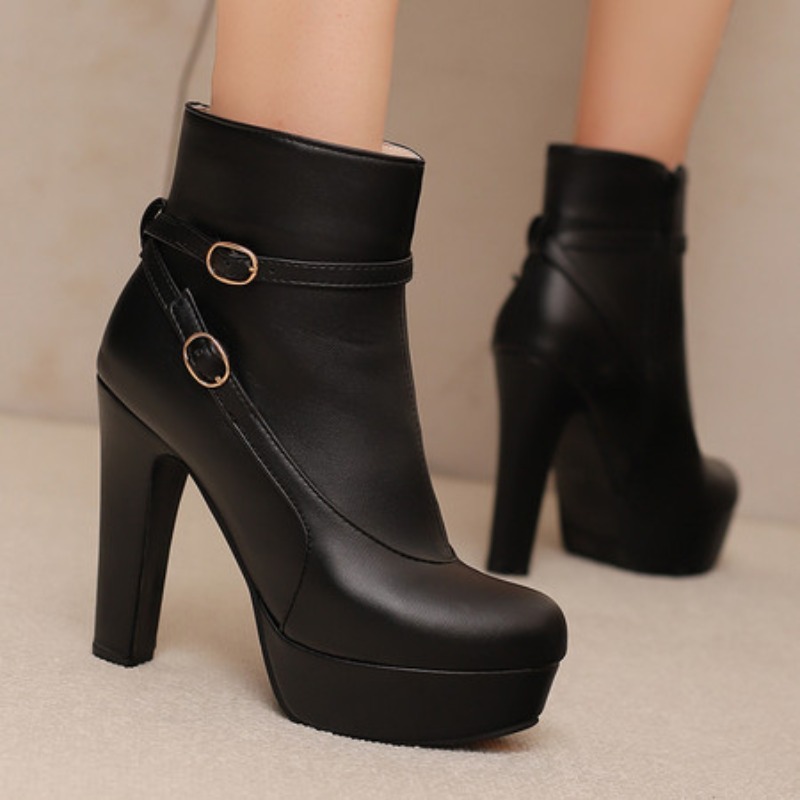 Bottines à plateforme pour fem - Ethnic Fashion For Women avis et prix