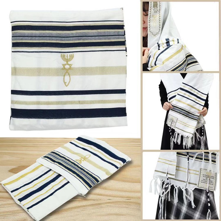 Talit juif israélien, châle de - Ethnic Fashion Men avis et prix