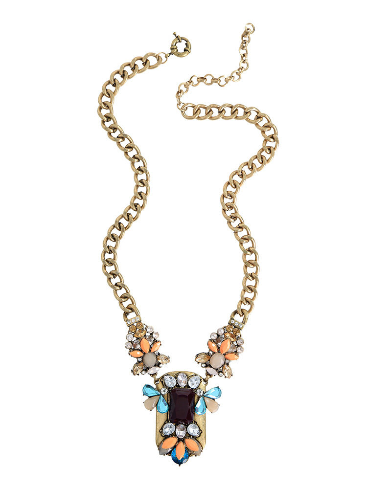 Collier en pierres précieuses  - Ethnic Fashion Magazine avis et prix