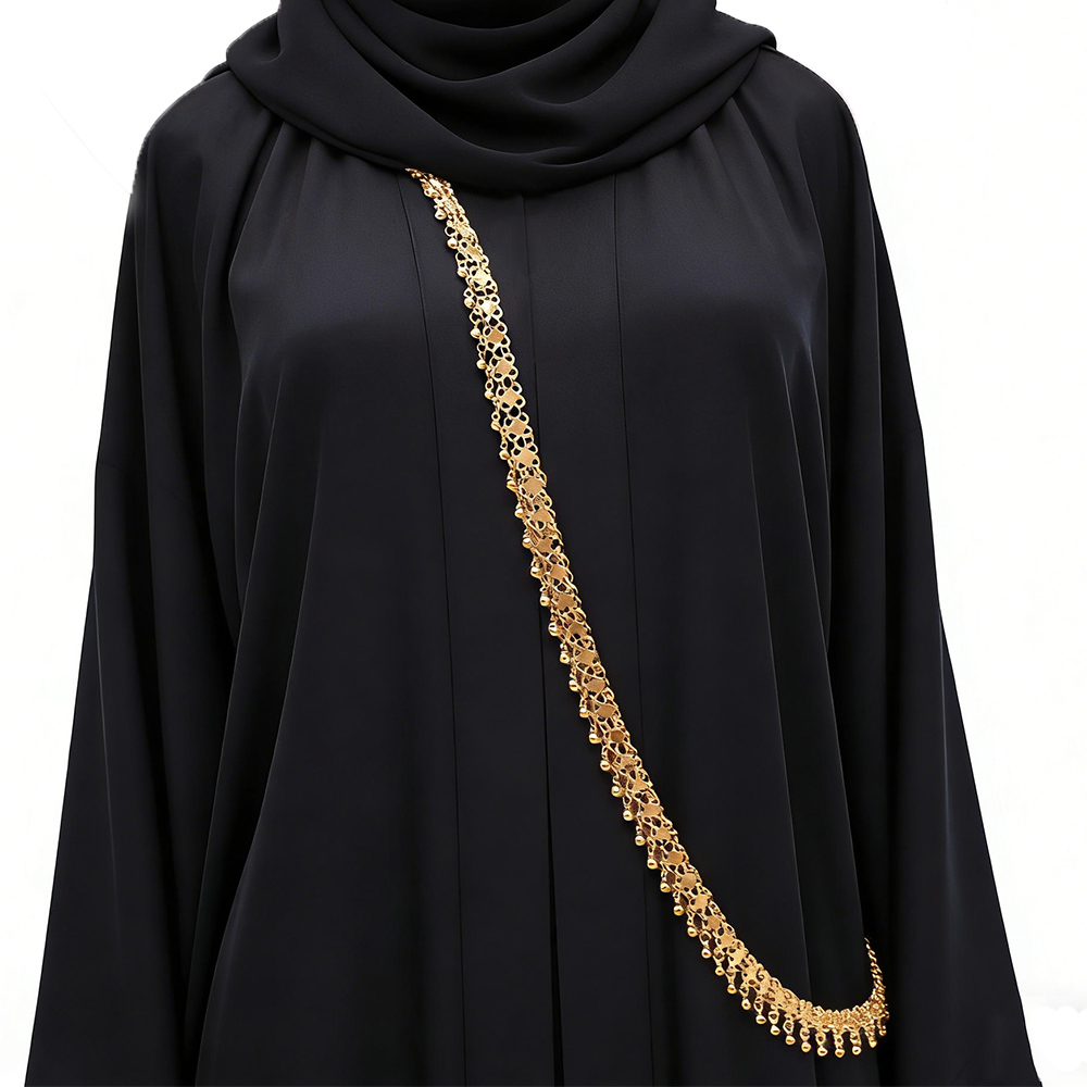 Perles dorées gland épaule cha - Ethnic Fashion Accessories avis et prix
