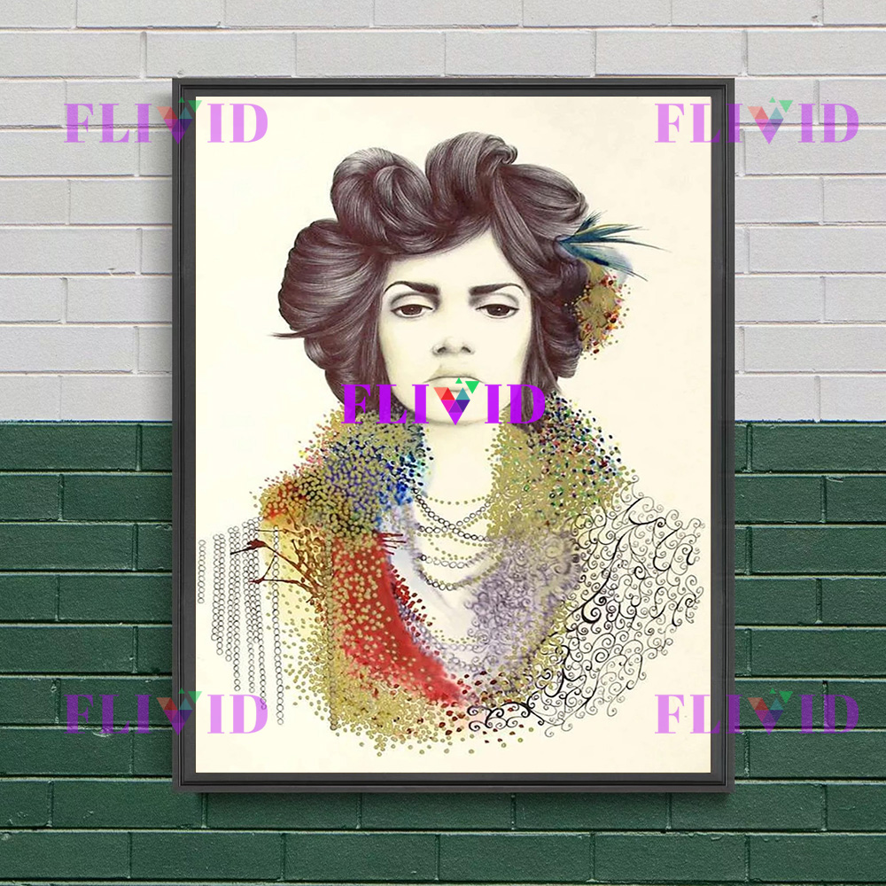 Peinture sur toile d'art mural - Ethnic Fusion Fashion avis et prix