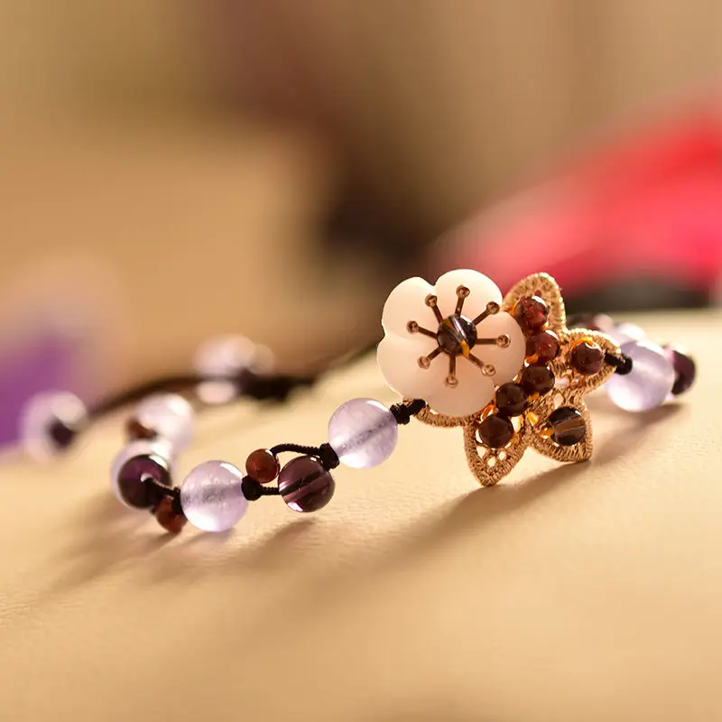 Bracelet en cristal chinois Mo - Ethnic Fashion Style avis et prix