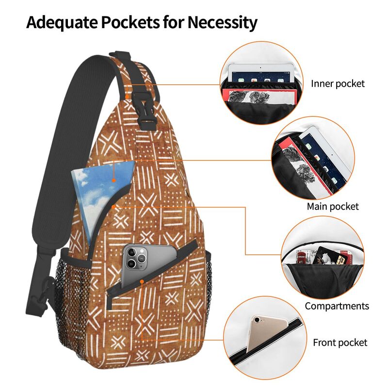 Bogolan Mudcloth-Sac à bandoul - Ethnic Fashion Men avis et prix