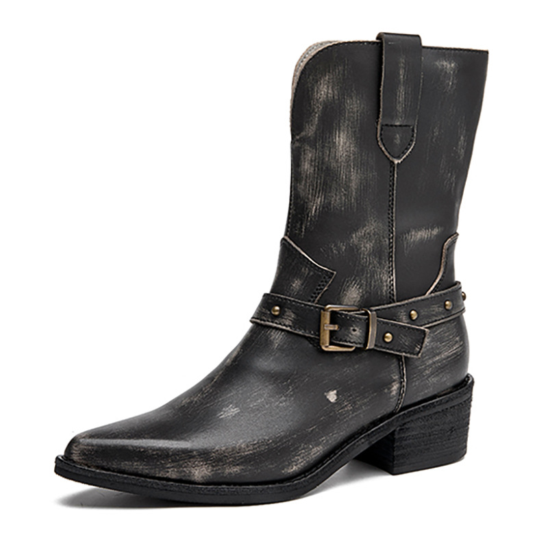 Bottines ethniques à talons ép - Ethnic Fashion For Women avis et prix