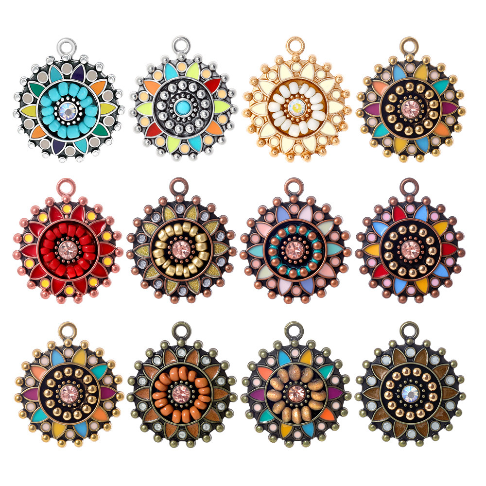 Breloques et pendentifs ronds  - Ethnic Fashion Accessories avis et prix