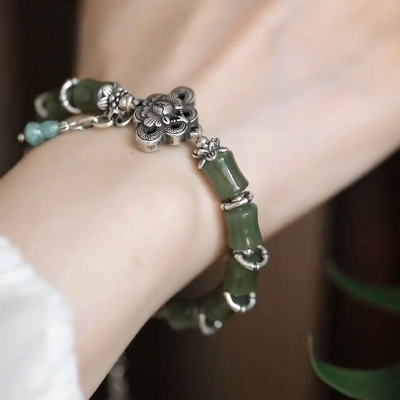 Nouveau Bracelet Perlé en Bamb - Ethnic Wear Fashion Designer avis et prix