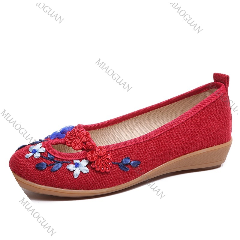 Chaussures compensées brodées  - Ethnic Fashion For Women avis et prix
