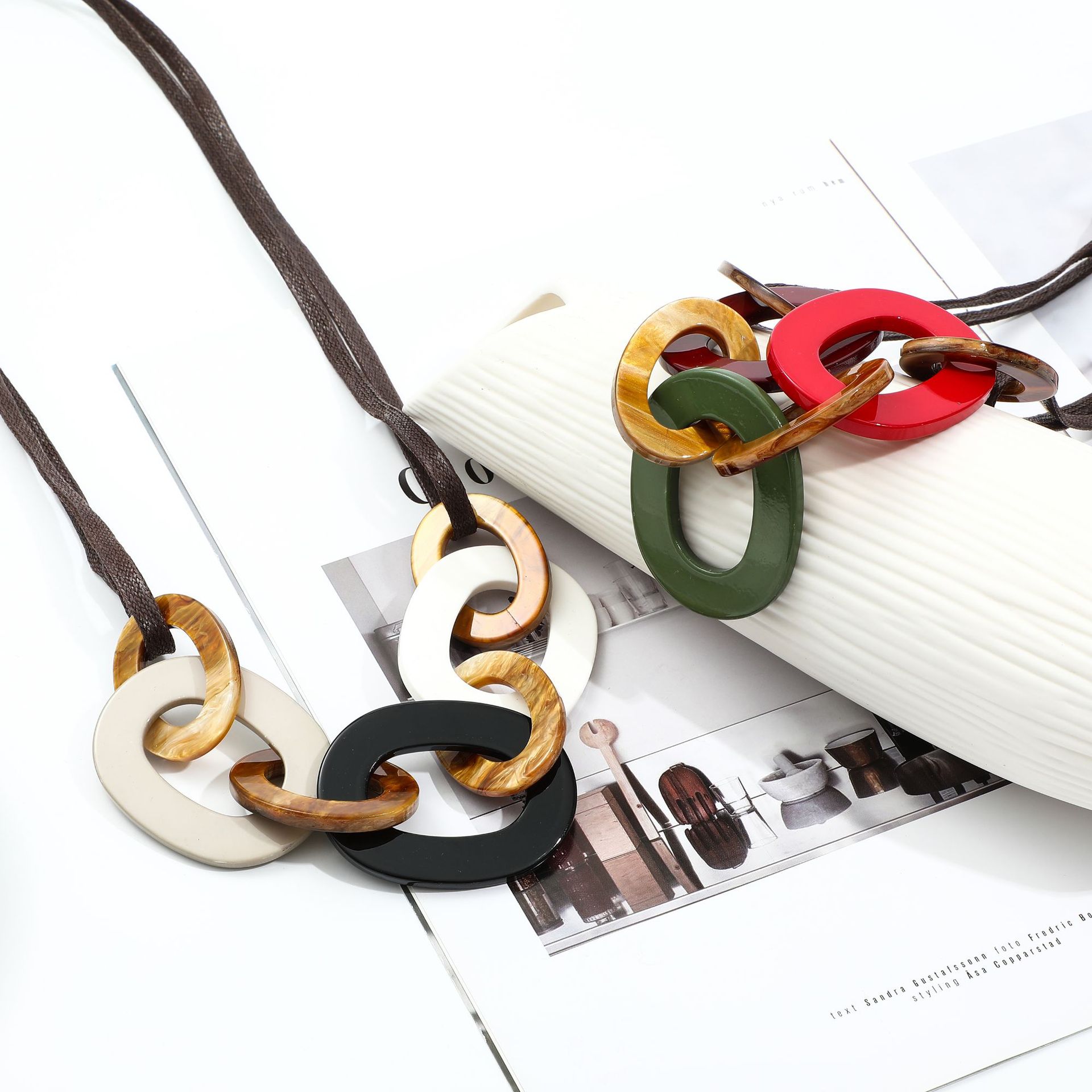 Accessoires DIY, collier polyv - Ethnic Fashion Accessories avis et prix