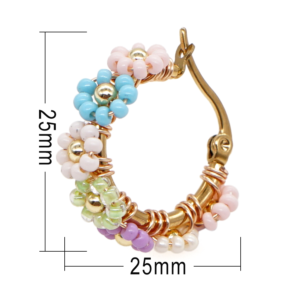 Boho Miyuki fleur lune croix f - Latest Ethnic Fashion For Women avis et prix