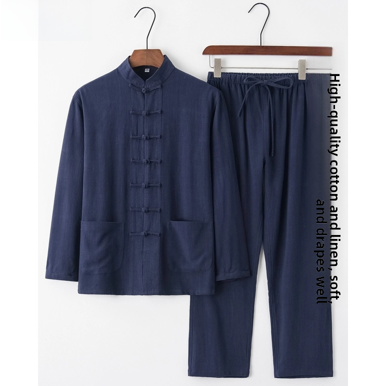 Ensemble Hanfu d'été en coton  - Fashion Ethnic Wear For Men avis et prix