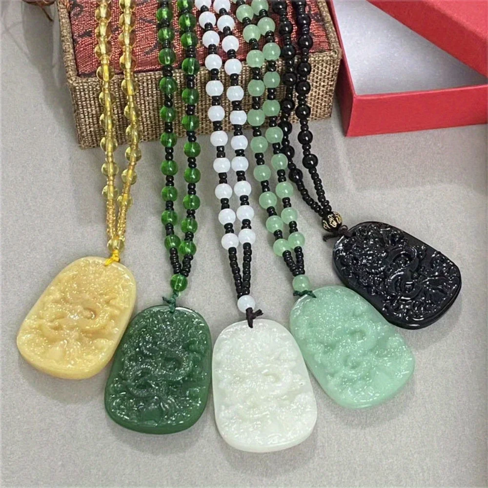 Collier pendentif motif dragon - Men'S Ethnic Fashion Trends avis et prix