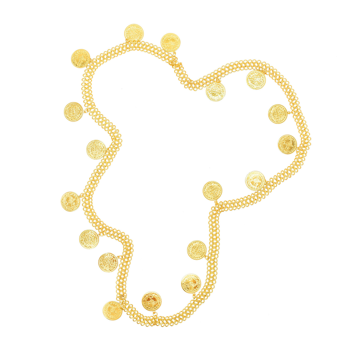 Plaqué or Simple grandes pièce - Ethnic Fashion Accessories avis et prix