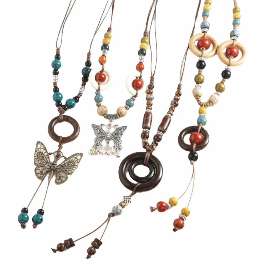 Pendentif Papillon Style Ethni - Ethnic Wear Fashion Designer avis et prix